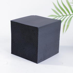 Charbon actif en nid d'abeille pour le traitement des gaz et de l'eau usagés, valeur d'iode 600, matériau anthracite, origine Jiangsu - Product Image 4