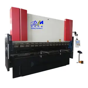 Máquina dobladora hidráulica de láminas de metal, sistema e21 de 5 años de garantía, precio bajo ISO9001 CE, venta directa de fábrica