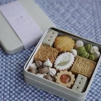 Boîte en fer blanc carrée en gros, qualité alimentaire, hermétique, vide, pour emballage de chocolats et biscuits, export en vrac