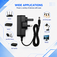 Adaptateur secteur mural ODM/OEM personnalisé certifié CE 6V 2A 12W AC/DC pour commutateur réseau, lecteur DVD