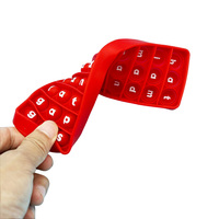 Jouet sensoriel en silicone premium 104 CVC Words pour l'apprentissage de l'anglais et les ressources pédagogiques en classe pour les enfants