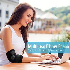 Gomito personalizzato dritto Golf Swing Trainer supporto per gomito da Tennis stecca per gomito per Cubital Tunnel Brace <span class=keywords><strong>ulnar</strong></span> <span class=keywords><strong>nerve</strong></span> brace - Product Image 2