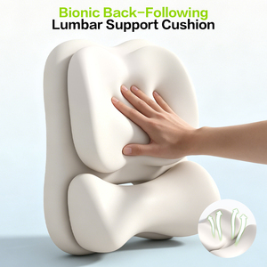 <span class=keywords><strong>Coussin</strong></span> de soutien lombaire ergonomique double couche en mousse à mémoire de forme pour <span class=keywords><strong>chaise</strong></span> de bureau, <span class=keywords><strong>coussin</strong></span> de soutien <span class=keywords><strong>dorsal</strong></span> pour soulager les douleurs dorsales - Product Image 4