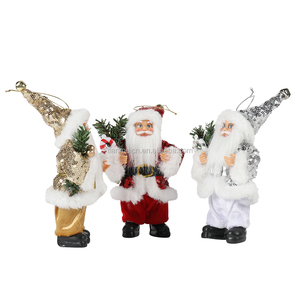 8 "personnalisé <span class=keywords><strong>Noël</strong></span> En Peluche Ornement <span class=keywords><strong>Père</strong></span> <span class=keywords><strong>Noël</strong></span> <span class=keywords><strong>Père</strong></span> <span class=keywords><strong>Noël</strong></span> Ornements Décorations Arbre Figurines Collection Poupée De <span class=keywords><strong>Noël</strong></span> - Product Image 3