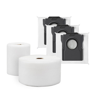 Rouleau de filtre non tissé blanc pour sac à poussière de robot aspirateur 20-120 g/m² Spunbond Antibactérien Désodorisant Anti-huile - Product Image 1