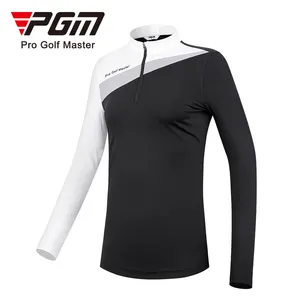 PGM-Camiseta de golf con logotipo personalizado para mujer, Camisa ajustada para golf, YF532, 2023