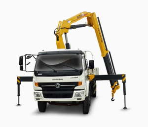 رافعة شاحنة جديدة من شاكمان بحمولة 5 طن 4×2 مع ذراع مفصلي طراز GSQZ84.4 السعر - Product Image 1