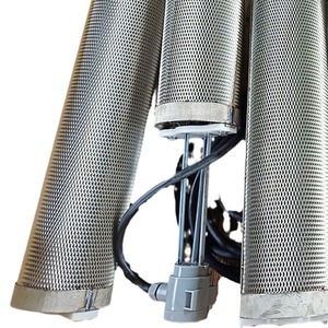 Cartucho de Filtro Cilíndrico de Acero Inoxidable con Sustrato de Titanio y Conexión Roscada para Tratamiento de Agua de Uso Industrial - Product Image 4