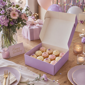 Custom Logo Factory Direct Sales Ivory Board Paper Boxes for Food Packaging Customizable Die-cut Inserts Brand Stickers <b>Cards</b> - Product Image 5
