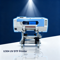 Imprimante UV DTF 330 mm, imprimante d'étiquettes en cristal, film AB, machine de marquage à chaud 3D TPU pour tête d'impression XP600 I1600