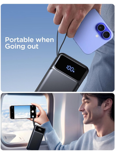 Sạc dự phòng giá rẻ 3 cục pin dự phòng sạc nhanh 10000mAh 20000mAh có cổng <span class=keywords><strong>USB</strong></span> Type C - Product Image 3