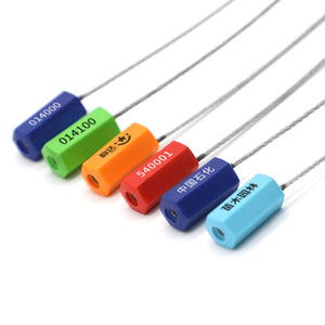 Innovadores Sellos de Alambre de Acero Sellados con Plomo de 25 cm para Contenedores de Plástico ABS, Sellado de Carga y Logística - Product Image 1