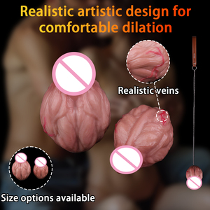 Detachable silicone Anal Plug Prostate <b>Trainer</b> vagina Plugs Sex Toys with metal Traction Chain for Couple Women Men BDSM play - Product Image 3