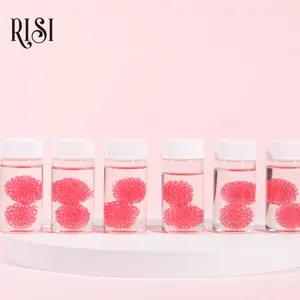 RISI Reusable Eyelash Tweezers Cleaner Ball Lash Tools Cleanser With Sponge Ball Tweezer Cleanser