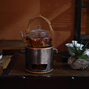 เตาทองแดงพระพุทธเจ้าเครื่องอุ่นชาห<span class=keywords><strong>ลา</strong></span>ยเชื้อเพลิงออกแบบมาสำหรับใช้ในบ้านและเชิงพาณิชย์ - Product Image 4