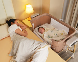 Moisés para bebé, cama de noche, cuna portátil para recién nacido a Bebé con malla transpirable - Product Image 5