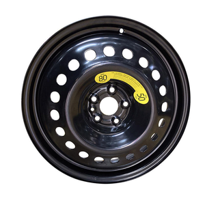 <span class=keywords><strong>Roue</strong></span> <span class=keywords><strong>de</strong></span> <span class=keywords><strong>secours</strong></span> professionnelle en acier <span class=keywords><strong>de</strong></span> 18 <span class=keywords><strong>pouces</strong></span> (non pleine grandeur) T14580R18 pour véhicules à énergie nouvelle, conduite d'urgence et trajets temporaires - Product Image 1