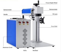 Mesin Penanda Laser Serat CNC Akurasi Tinggi ActionLasers dengan Pendingin Udara untuk Pengukiran Multi-Material