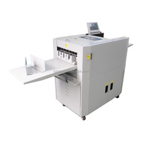 Machine de pliage automatique numérique pour papier couché 350 g/m², moteur Delta/Schneider, capacité de 90 feuilles/min, 5400 feuilles/heure