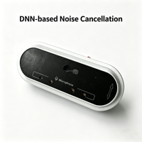 Kişiselleştirilebilir 2'si 1 Arada Çift Kanallı Yankı Önleyici Mikrofon Dizisi ve USB Sürücüsüz Kamera (Kiosk ve Otomatlar için)