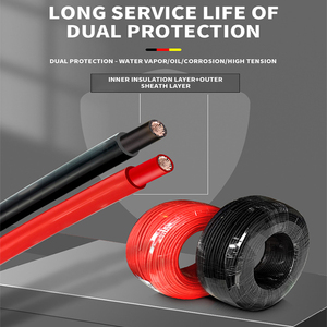 100M EN50618 H1Z2Z2-K Industrie DC 1500V 4mm 6 mm10mm2 Rot Schwarz PV Solar Stromkabel Kupfer XLPE für Erweiterungs platine - Product Image 6