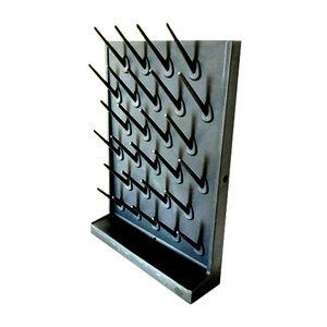 Estante de Secado de Laboratorio HDPP Ecológico Sin Contaminación con 27 Pines Desmontables de un Solo Lado para Laboratorio de I+D de Formulación Cosmética - Product Image 5