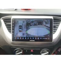 Tapis de calibrage pour caméra de voiture 360°, tissu de calibrage en grille 50g pour système DVR panoramique 3D à œil d'oiseau pour automobile