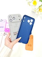 Casing HP Anti Jatuh Terbaru Bahan Tpu+pc untuk iPhone 17 Air 16 15 14 13 Pro Max dengan Pelindung Kamera