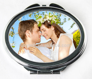 RubySub <strong>Square</strong> Metal Sublimation Blanks <strong>Mirror</strong> Photo Printing Sublimation Custom Pocket <strong>Mirror</strong> - Product Image 3