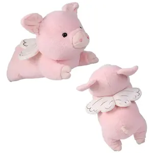 Brinquedos de pelúcia personalizados de porco, rosa, animais de pelúcia, desenhos animados, forma de animal, bonito, porco, travesseiro macio