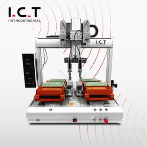 Eta Penuh Otomatis Four-Axis Robot Solder PCB Desktop Solder Mesin