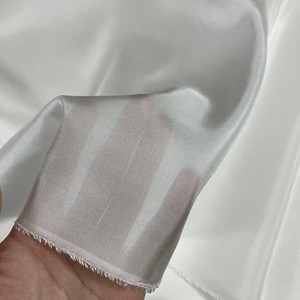 8毫米140厘米高品质透气疼痛纯色纯哈博泰100% 真丝哈布泰女士奢华服装衬里 - Product Image 5