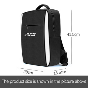 Mochila para consola PS5, bolsa de almacenamiento grande para accesorios de PlayStation 5, estuche de viaje - Product Image 4