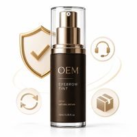 Teinture à développement rapide pour sourcils, marque privée, approvisionnement en gros, couleur semi-permanente pour sourcils, pour les grossistes en cosmétiques