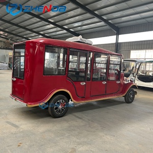 Bus de tourisme rétro multifonctionnel, fabriqué en usine, amortissant les chocs, tout-terrain, pour visites de parcs et de sites touristiques - Product Image 4