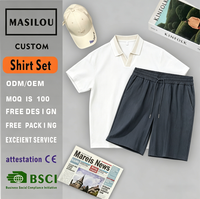 Ensemble de shorts en lin pour homme, couleur unie classique, léger, séchage rapide, décontracté, sport, été, costume pour homme