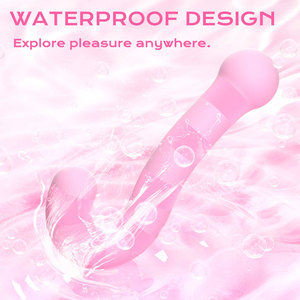 Question Mark <b>Vibrator</b> Multi-Point Stimulation Double-Headed Masturbation Wand APP-Controlled 9-Frequency <b>Vibration</b> Full Rubber - Product Image 6