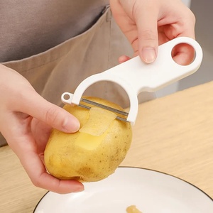 Storage Fruit and Citrus <b>Peeler</b> for Onion <b>Apple</b> Pineapple Mango Pumpkin Yam Corn Carrot Scrapers - Product Image 2
