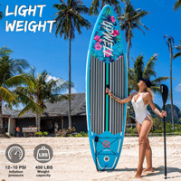 Kayatrek Stand up Paddle Board gonflable pour tous les âges SUP extra large avec accessoires complets pour le surf, la pêche et le yoga