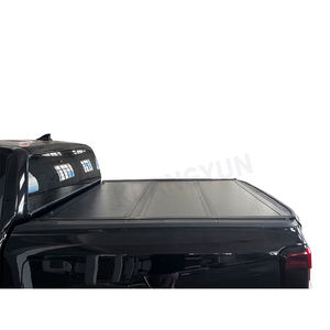 Couvre-caisse de camionnette en alliage d'aluminium, couvre-caisse rigide à trois plis encastré pour <span class=keywords><strong>Ford</strong></span> F150 2015-2020, installation sans perçage - Product Image 5