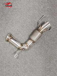 Vente d'usine en stock 304 tuyau de descente de système d'échappement droit en acier inoxydable pour <span class=keywords><strong>BMW</strong></span> <span class=keywords><strong>B38</strong></span> <span class=keywords><strong>118i</strong></span> F40 1.5T - Product Image 2