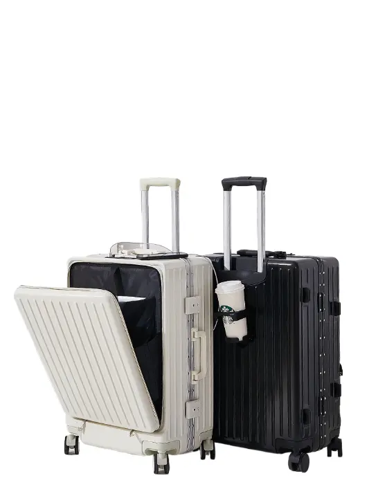 Spor 20 "seyahat 3 adet moda seti etiketleri özel bagaj etiketi promosyon hediye için ön açılış Abs bavul