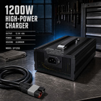 Chargeur rapide haute efficacité 1200W pour vélo électrique et trottinette, batterie lithium 72V 12A, adaptateur universel, achat en gros
