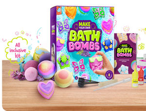 Kit de Fabricación de Bombas Efervescentes para Baño, Manualidades para Niños, Proyecto de Ciencias, Hazlo Tú Mismo - Product Image 6