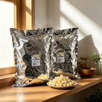 Longxiaoya Spicy Kosher Sans graisses trans 2,5 kg Croustilles de riz instantanées Texture semi-molle Prêtes à consommer Sachet de snacks céréaliers