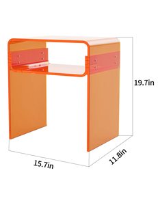Nhà máy chuyên nghiệp tùy biến Acrylic Bảng 2-Tier cạnh giường ngủ đầu giường cho phòng khách Acrylic bảng - Product Image 2