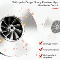 Pompe centrifuge submersible multi-étages verticale en acier inoxydable de 5,5 CV avec moteur pour l'industrie automobile