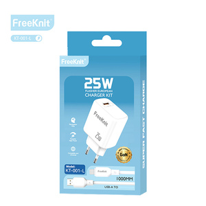 Câble de données QC3.0 EU Prot 1m pour <span class=keywords><strong>iPhone</strong></span> USB-A Adaptateur secteur 25W avec <span class=keywords><strong>chargeur</strong></span> mural à charge rapide <span class=keywords><strong>Chargeur</strong></span> de téléphone portable PD - Product Image 6