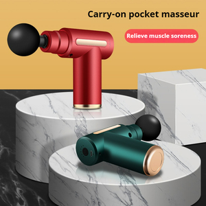 Professionale Mini Cordless Fitness portatile massaggiatore portatile corpo fasciale pistola tessuto profondo funzione di massaggio a percussione muscolare - Product Image 2