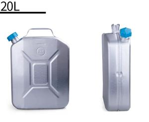 Bidon de carburant en aluminium, réservoir d'<span class=keywords><strong>essence</strong></span>, jerrycan de 10, 20 litres, 5, 10 gallons, bidon d'huile vertical - Product Image 2